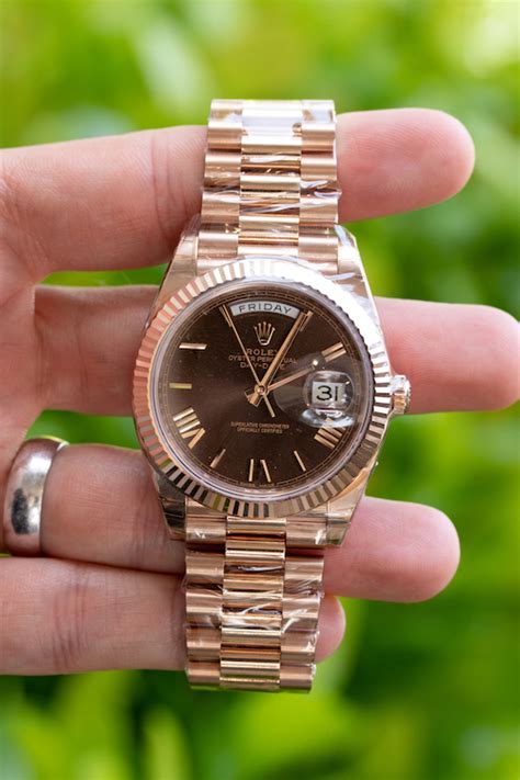 chocolate presidential rolex